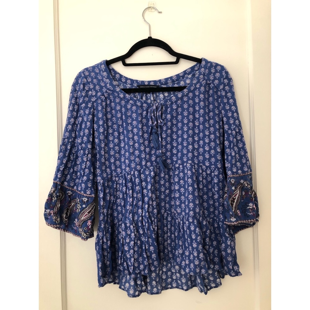 American Eagle Outfitters Long Sleeve Top Size S